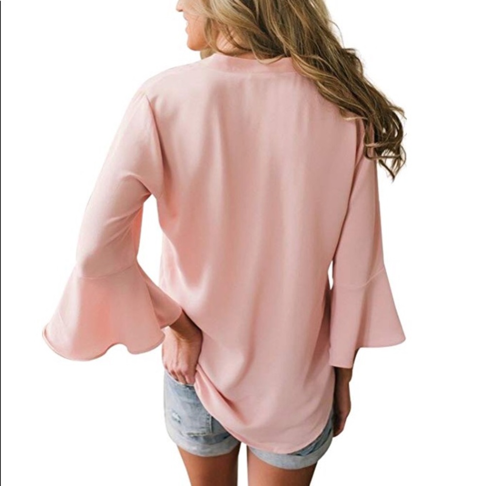 💐MACI Womens 3/4 Bell Sleeve Blouse💐 - Picture 3 of 3